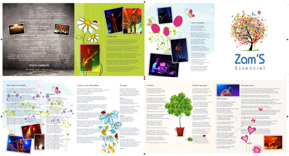 Livret de l'album Essenciel